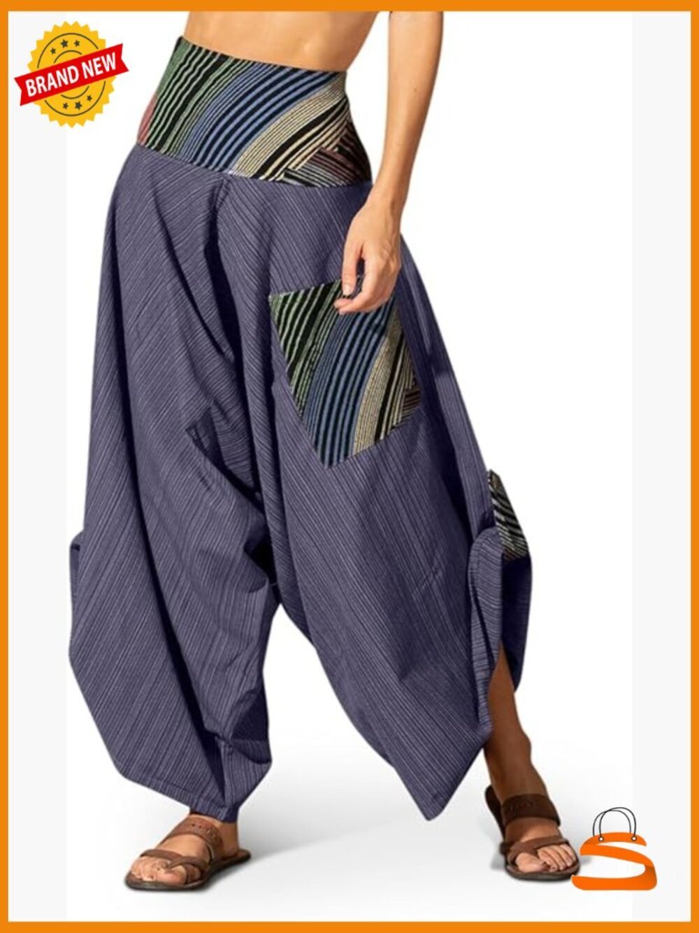 High Waisted Palazzo Jogger Yoga Pants with Pockets Unisex Lounge